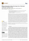 Research paper thumbnail of Energy Valorization of Fine Screenings from a Municipal Wastewater Treatment Plant