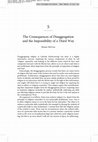 Research paper thumbnail of The Consequences of Disaggregation and the Impossibility of a Third Way