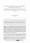 Research paper thumbnail of Para além da integração e do isolamento: mobilidades e presenças na Amazônia urbana