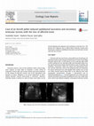 Research paper thumbnail of Case of an Airsoft pellet induced epididymal laceration and secondary testicular torsion with the loss of affected testis