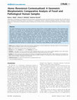 Research paper thumbnail of Homo floresiensis contextualized: a geometric morphometric comparative analysis of fossil and pathological human samples