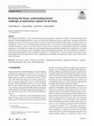 Research paper thumbnail of Breaching the future: understanding human challenges of autonomous systems for the home