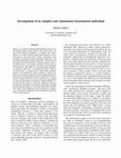 Research paper thumbnail of Investigations of an Adaptive and Autonomous Sensorimotor Individual