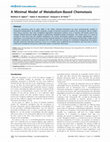 Research paper thumbnail of A Minimal Model of Metabolism-Based Chemotaxis