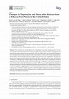 Research paper thumbnail of Changes in Depression and Stress after Release from a Tobacco-Free Prison in the United States