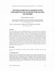 Research paper thumbnail of Minimum Process Coordinated Checkpointing Scheme for Ad Hoc Networks