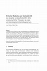 Research paper thumbnail of Kritischer Realismus und Ideologiekritik. Zur Aktualität von Alois Riehls (1844-1924) wissenschaftlicher Philosophie als trans- und interdisziplinärer Vermittlungsversuch