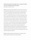 Research paper thumbnail of Phonological contrast maintenance and language contact: An examination of the Spanish rhotic system in a bilingual Guatemalan speech community