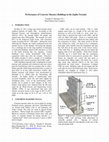 Research paper thumbnail of Performance of Concrete Masonry Buildings in the Joplin Tornado