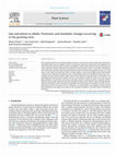 Research paper thumbnail of Ups and downs in alfalfa: Proteomic and metabolic changes occurring in the growing stem