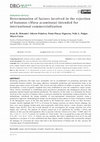 Research paper thumbnail of Determination of factors involved in the rejection of bananas (Musa acuminata) intended for international commercialization