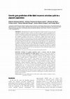 Research paper thumbnail of Genetic gain prediction of the third recurrent selection cycle in a popcorn population