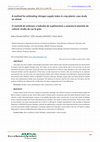 Research paper thumbnail of A method for estimating nitrogen supply index in crop plants: case study on wheat