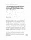 Research paper thumbnail of Condiciones de trabajo psicosociales y desgaste psíquico en trabajadores de diversos sectores empresariales de Centro-Oriente, Suroccidente y región Caribe en Colombia