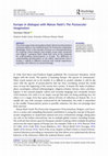 Research paper thumbnail of Book Forum Article: "Europe in Dialogue with Manav Ratti's 'The Postsecular Imagination'"