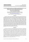 Research paper thumbnail of AGRISOCIONOMICS ANALISIS FAKTOR-FAKTOR YANG MEMPENGARUHI PRODUKTIVITAS PADI DI KECAMATAN KESESI, KABUPATEN PEKALONGAN (Analysis of The Factors which Affecting Paddy Productivity in District of Kesesi, Pekalongan Regency)