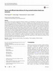 Research paper thumbnail of Secure and efficient data delivery for fog-assisted wireless body area networks