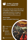 Research paper thumbnail of ASKER, AJAN, DİPLOMAT, KAHVE MERAKLISI ve KOLLEKSİYONER: İTALYAN GENERAL KONT LUİGİ FERDİNANDO MARSİGLİ’NİN DÜNYASI ve OSMANLI İMPARATORLUĞU (1679-1732)