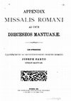 Research paper thumbnail of Missa S Anselmi episcopi