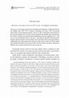 Research paper thumbnail of Mercato e mercanti a Cava nel XV secolo Una indagine preliminare