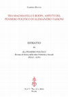 Research paper thumbnail of Tra Machiavelli e Bodin: aspetti del pensiero politico di Alessandro Tassoni