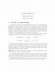 Research paper thumbnail of Vectores y Tensores