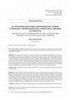 Research paper thumbnail of LA ESTACIONALIDAD COMO APREHENSIÓN DEL TIEMPO: LITERATURA Y ANTROPOLOGÍA DEL TIEMPO EN EL EMPORDÀ DE JOSEP PLA