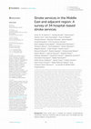 Research paper thumbnail of Stroke services in the Middle East and adjacent region: A survey of 34 hospital-based stroke services