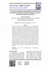 Research paper thumbnail of Analysis of Error in Determining the Distance Between Two Points in the Cartesian Plane in the First Semester Students