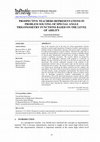 Research paper thumbnail of Prospective Teachers Representations in Problem Solving of Special Angle Trigonometry Functions Based on the Level of Ability