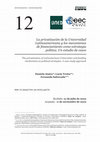 Research paper thumbnail of La privatización de la Universidad Latinoamericana y los mecanismos de financiamiento como estrategia política. Un estudio de casos