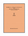 Research paper thumbnail of The Biblical and Political Significance of the Levitical Prohibitions (Leviticus 18:19-24)