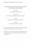 Research paper thumbnail of Running head: HK-UK INTERGENERATIONAL EXECUTIVE FUNCTIONS 1 Efficiency of Executive Function: A Two-Generation Cross-Cultural Comparison of Samples from Hong Kong and the United Kingdom