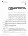 Research paper thumbnail of Simulating Transmission Scenarios of the Delta Variant of SARS-CoV-2 in Australia