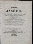 Research paper thumbnail of The Book of Jasher