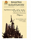 Research paper thumbnail of Ang Dalumat ng 'Bayan' sa Kamalayan at Kasaysayang Pilipino