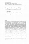 Research paper thumbnail of “Compare But Not to Compare”: Kajian Perbandingan Hukum di Indonesia