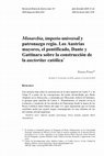 Research paper thumbnail of Monarchia, imperio universal y patronazgo regio. Los Austrias mayores, el pontificado, Dante y Gattinara sobre la construcción de la auctoritas católica