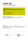 Research paper thumbnail of Outing Artificial Intelligence. Reckoning with Turing Tests