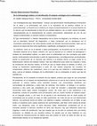 Research paper thumbnail of De la Antropología médica a la latrofilosofía: El estatuto ontológico de la enfermedad