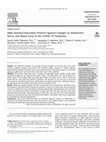 Research paper thumbnail of High Parental Education Protects Against Changes in Adolescent Stress and Mood Early in the COVID-19 Pandemic