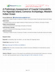 Research paper thumbnail of A Preliminary Assessment of Coastal Vulnerability For Ngazidja Island, Comoros Archipelago, Western Indian Ocean