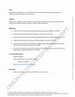 Research paper thumbnail of Carbohydrate vitrification in aerosolized saliva is associated with the humidity-dependent infectious potential of airborne coronavirus