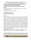 Research paper thumbnail of La lógica deóntica de von Wright en Norm and Action: Estructura y problemas conceptuales