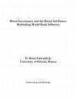 Research paper thumbnail of [BOOK] Rethinking World Bank influence: Governance reforms and the ritual aid dance in Indonesia