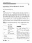 Research paper thumbnail of Features denoising-based learning for porosity classification