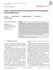 Research paper thumbnail of Passive target detection and tracking from electromagnetic field measurements