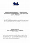 Research paper thumbnail of Seasonality and season of birth of modern and late Neolithic sheep from south-eastern France using tooth enamel δ18O analysis