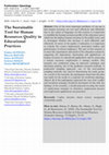 Research paper thumbnail of The Sustainable Tool for Human Resources Quality in Educational Practices