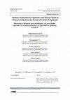 Research paper thumbnail of Distance Education for Students with Special Needs in Primary Schools in the Period of CoVid-19 Epidemic